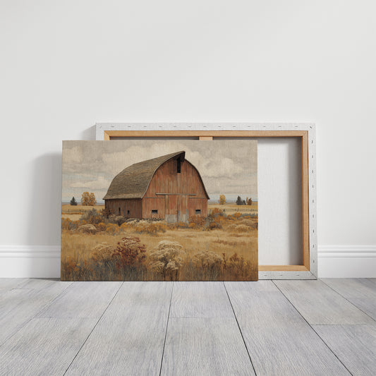 Weathered Sentinel of Prairie Dreams