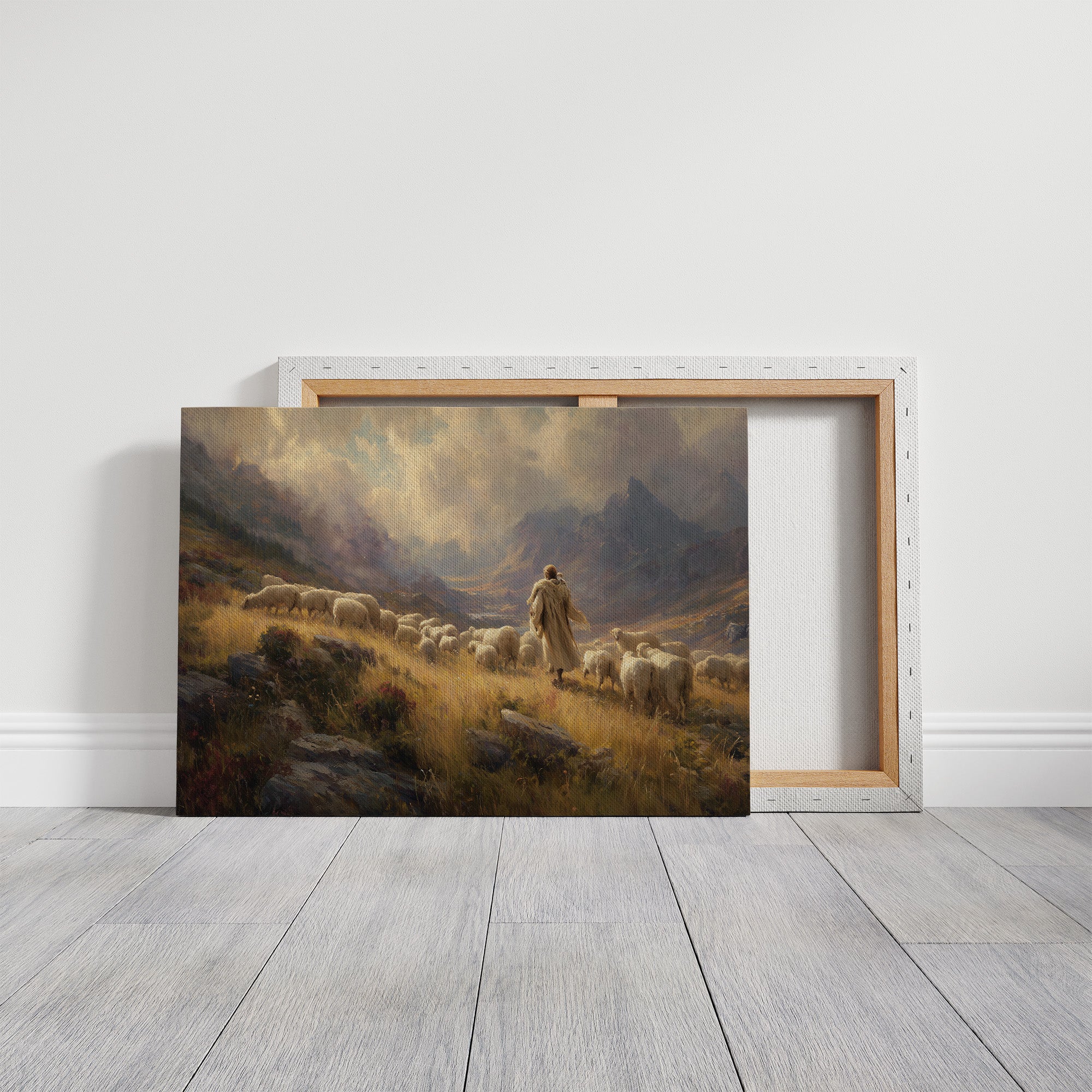 Shepherd's Path Through Mountain Mist