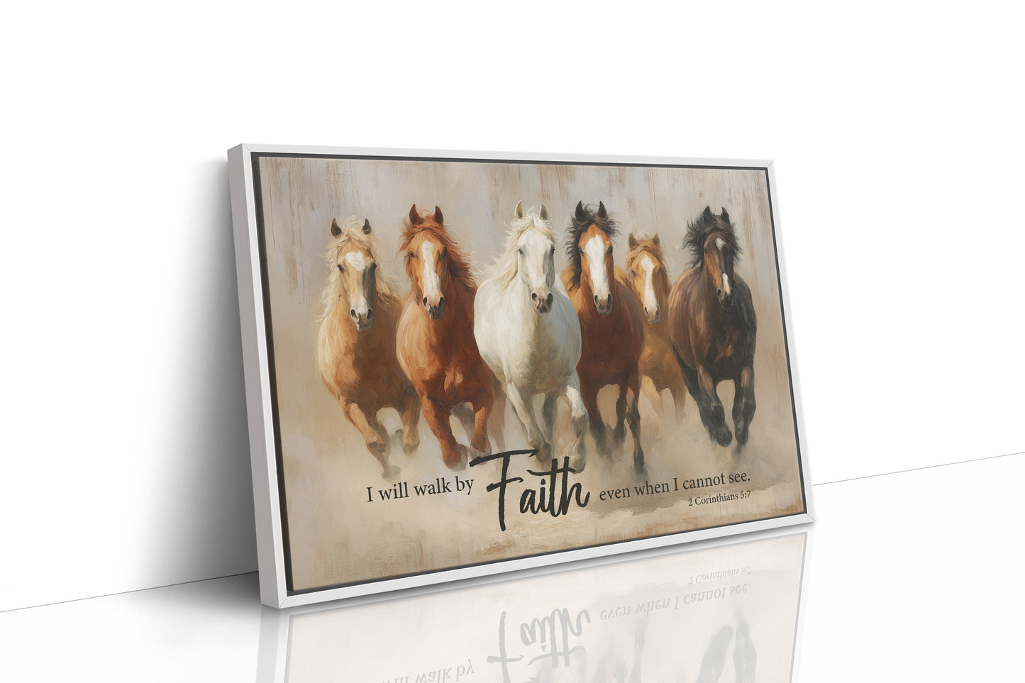 Galloping Spirit: Journey of Unwavering Faith 2 Corinthians 5:7