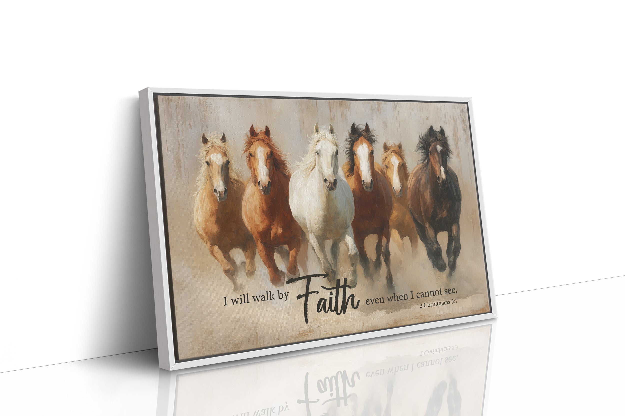 Galloping Spirit: Journey of Unwavering Faith 2 Corinthians 5:7