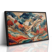 Mountain Rivers Paint Their Stories