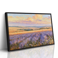 Lavender Fields, Golden Hour