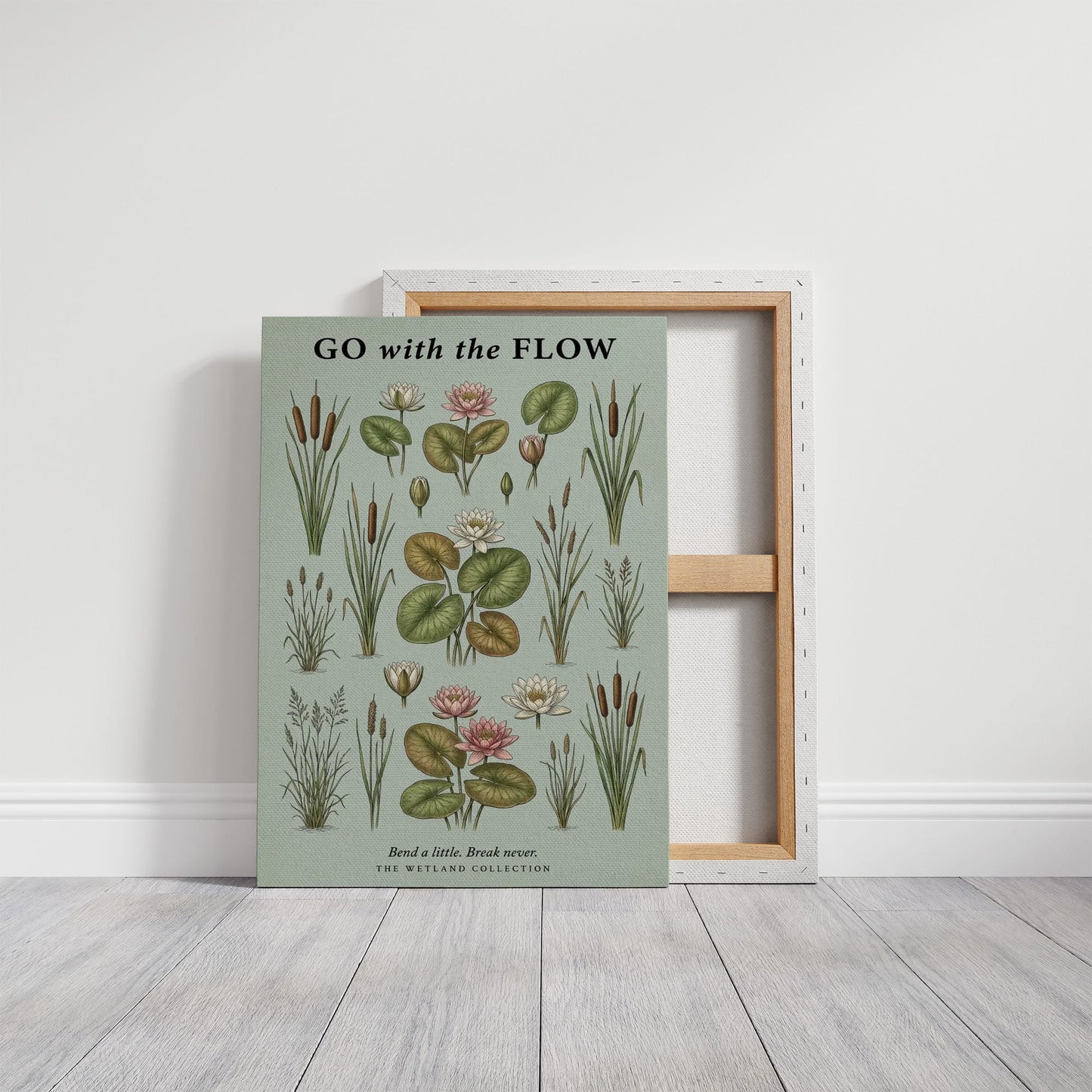 Go with the Flow: Vintage Wetland Chart
