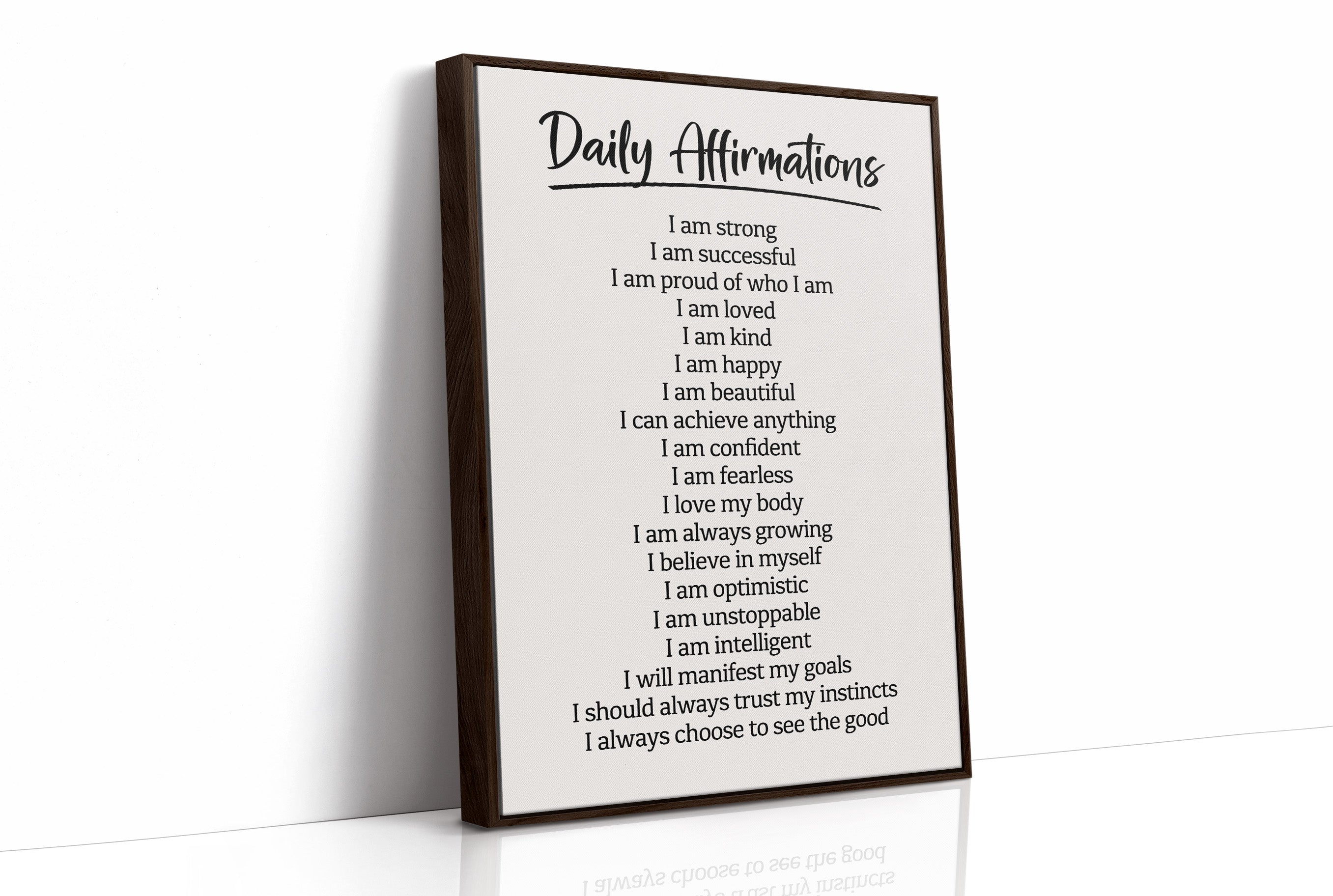 Daily Affirmations For Positive Living