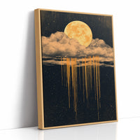 Moonlight Bleeds Through Clouds