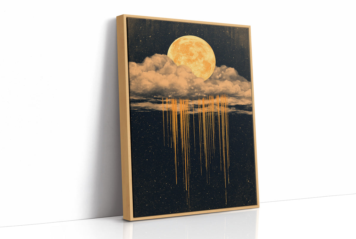 Moonlight Bleeds Through Clouds