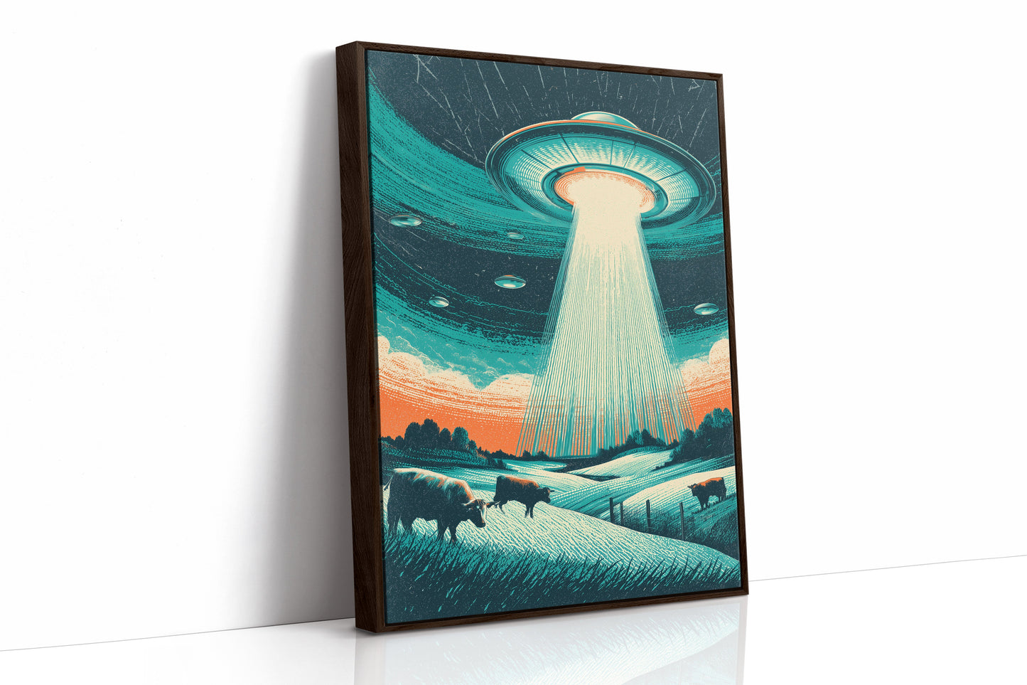 Visitors Above Quiet Pastures