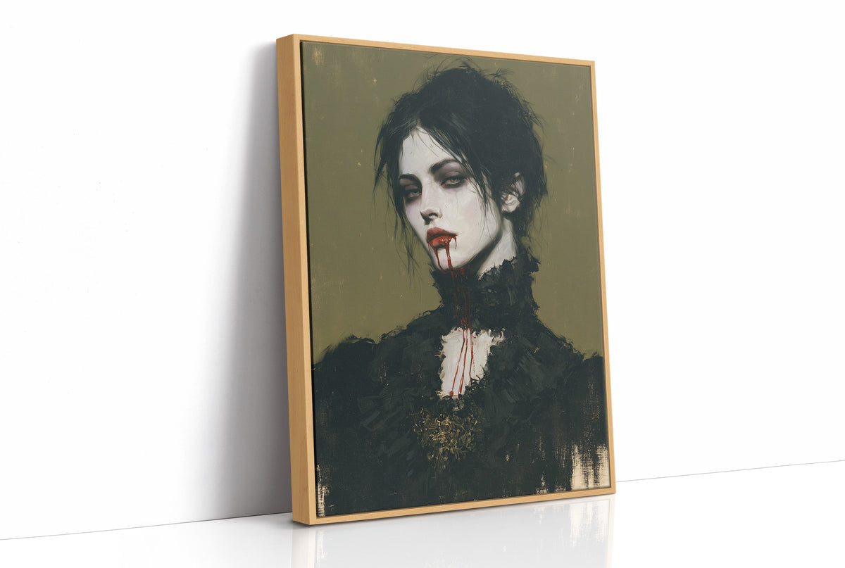 Blood on Porcelain Skin