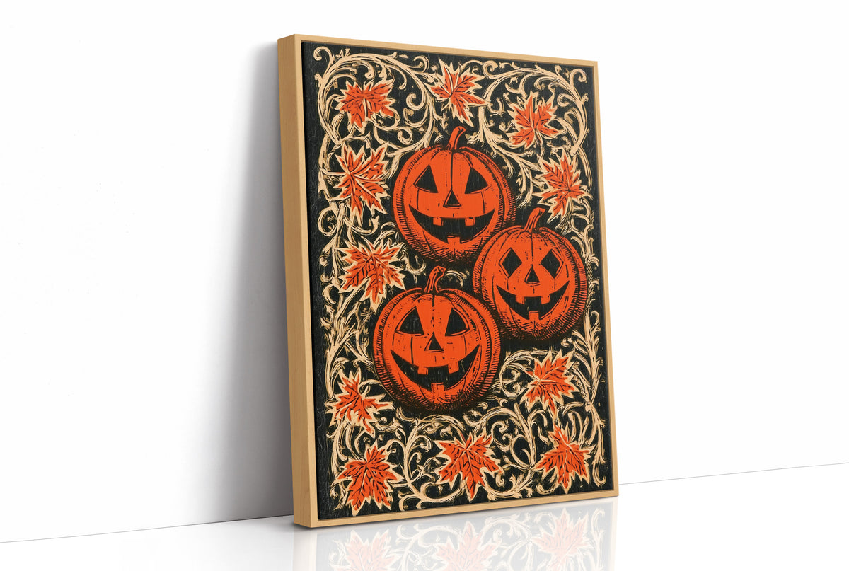 Jack-o'-Lanterns in Full Bloom