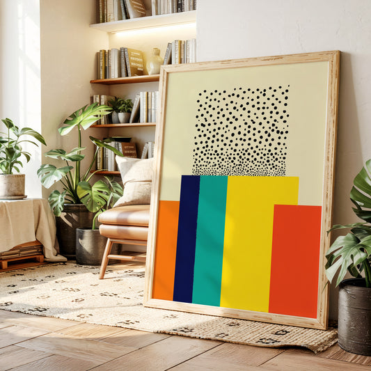 A Dance of Colorful Layers