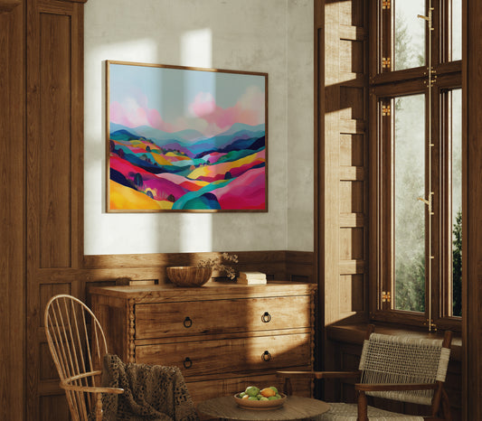 Rainbow Hills Dance At Dawn