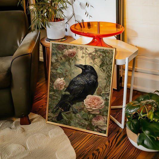 The Raven Among Blossoms