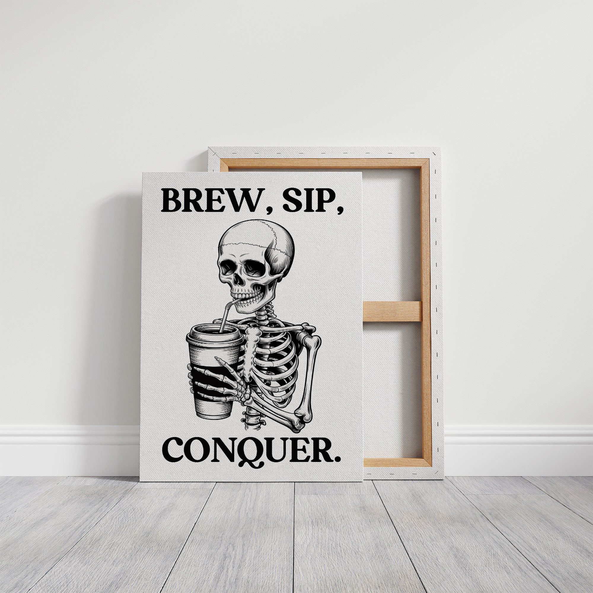 Caffeine Fuels Bare Bones Existence