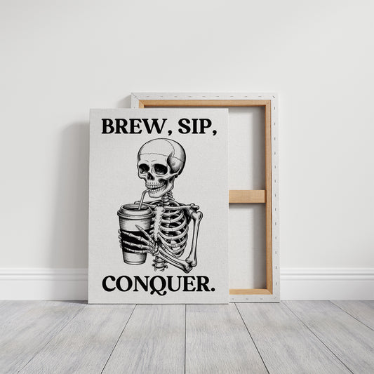 Caffeine Fuels Bare Bones Existence