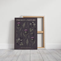 Prickly by Nature: Vintage Thistle & Bramble Chart