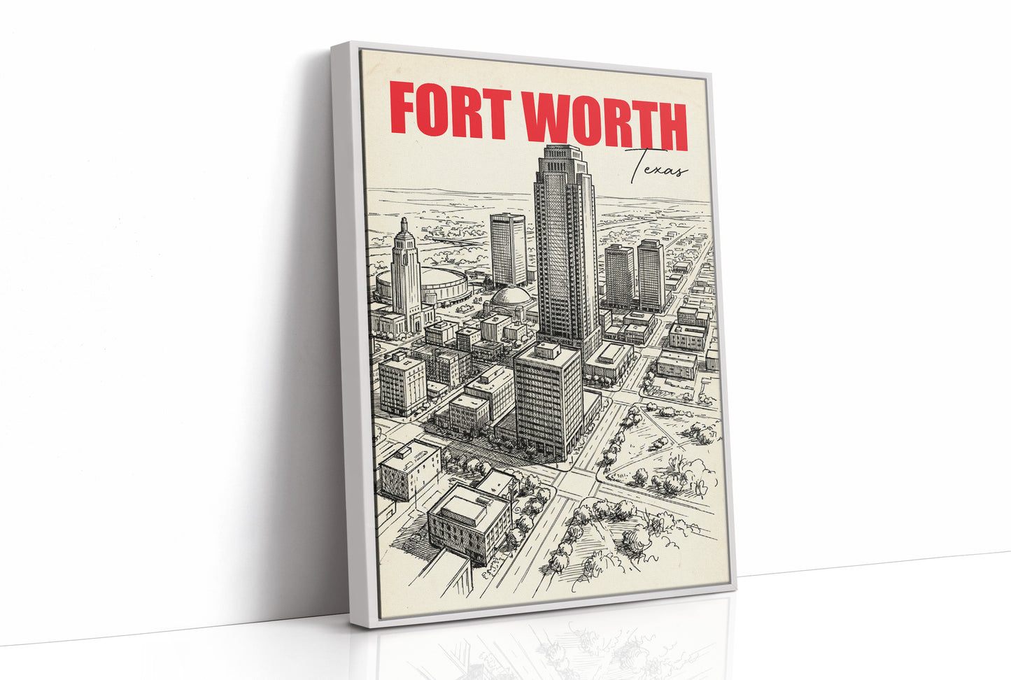 Fort Worth in Red Ink