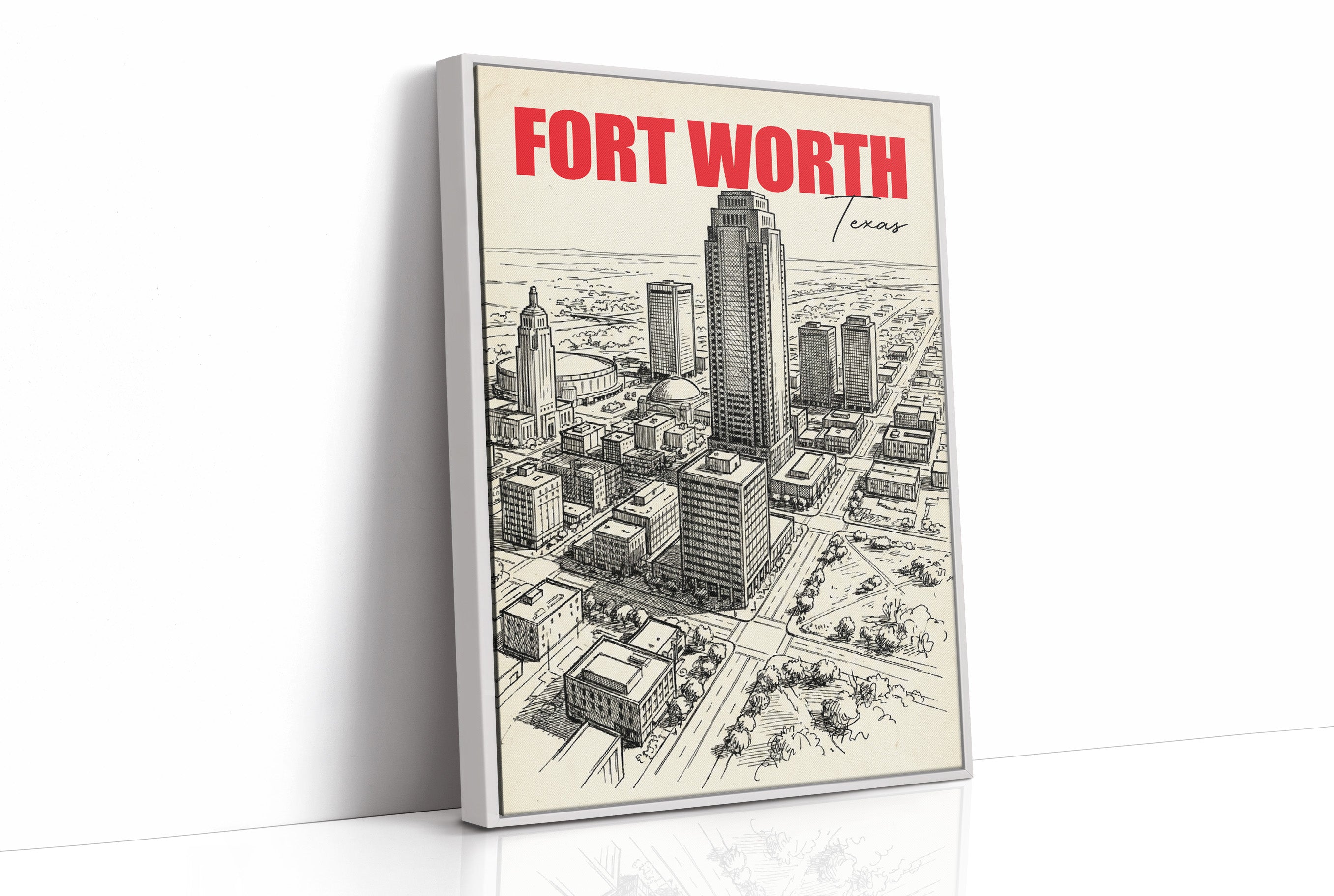 Fort Worth in Red Ink