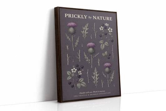 Prickly by Nature: Vintage Thistle & Bramble Chart