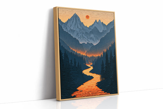 A Valley Lit From Within