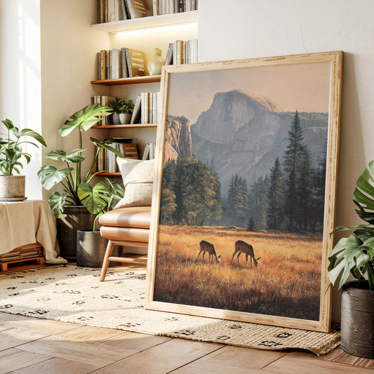Grazing Under Golden Horizons