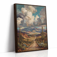 Thunderclouds Over Saguaro Road
