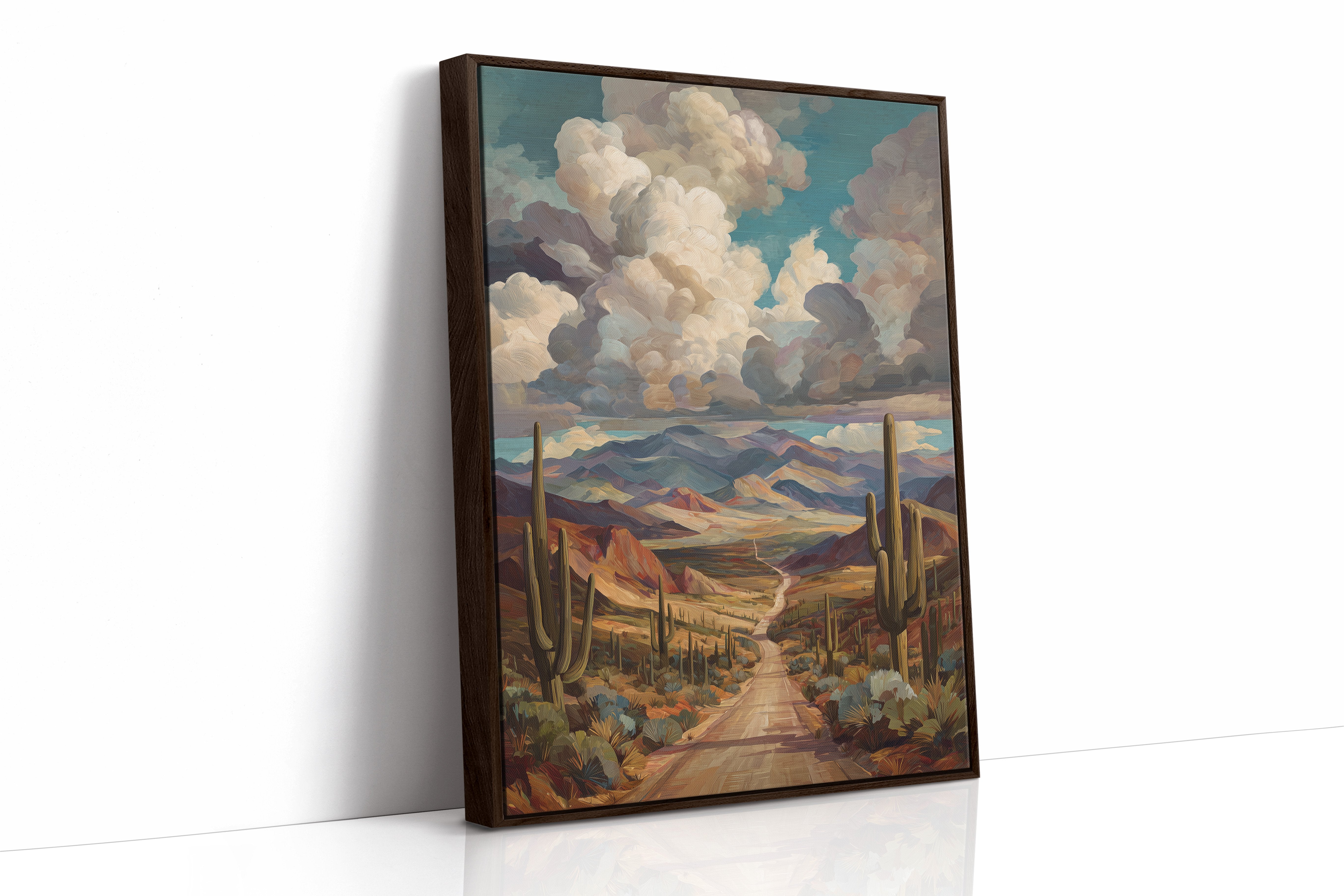 Thunderclouds Over Saguaro Road