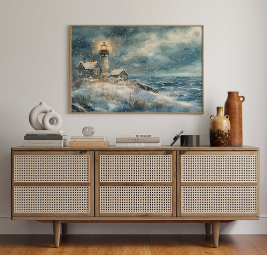 Winter Light Guides Ships Home