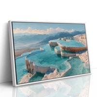 Pamukkale Blue, By Daylight