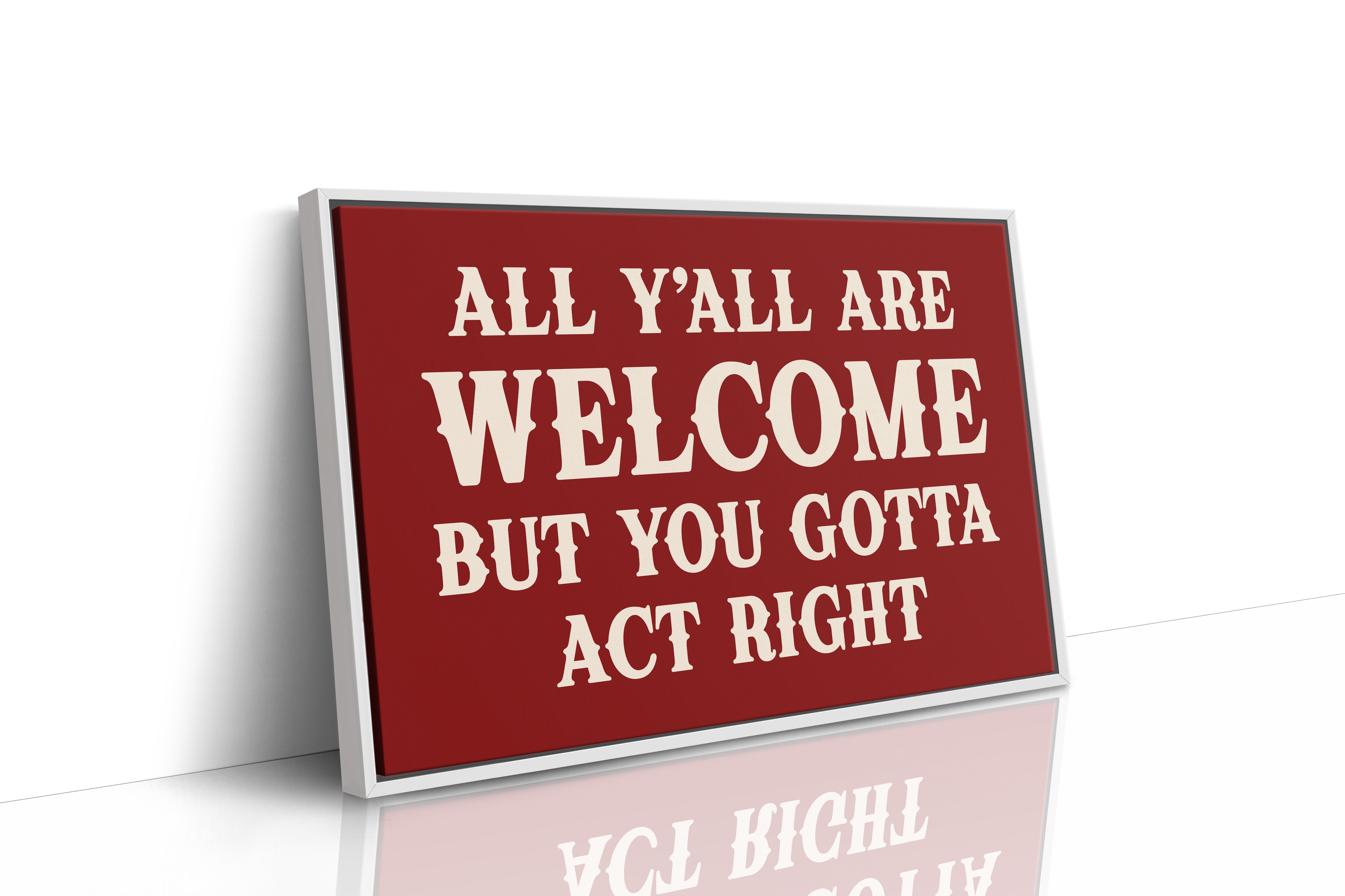 The House Rules Are Simple