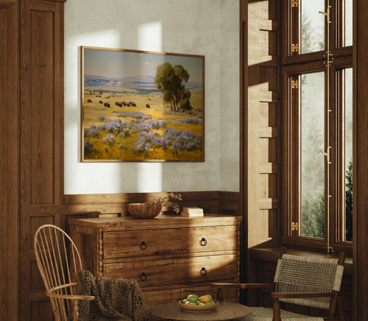 Prairie Lupines Guide Buffalo Home