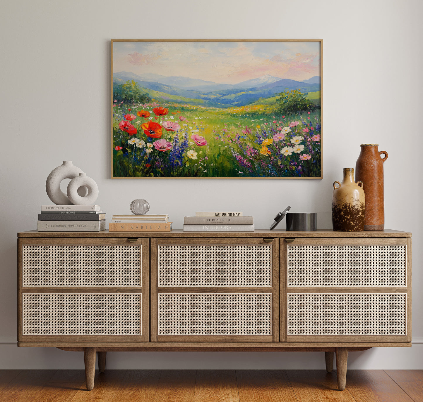 Summer Blooms Paint Mountain Dreams