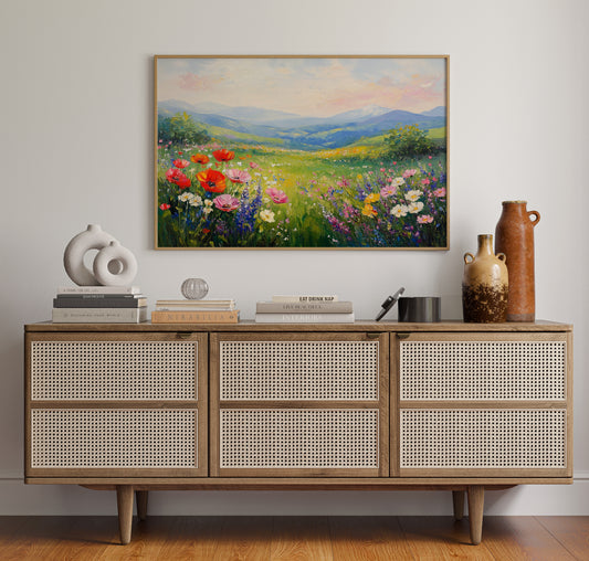 Summer Blooms Paint Mountain Dreams