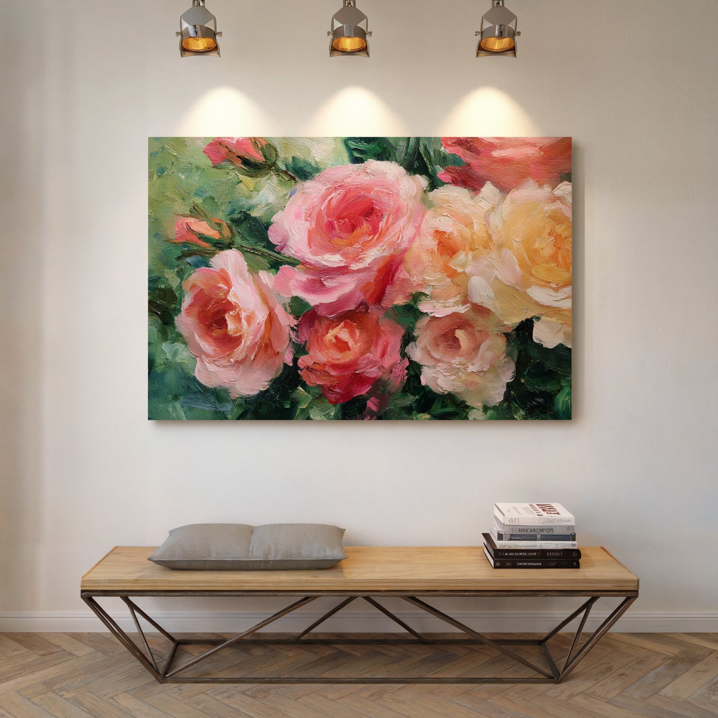 Summer Roses Paint Their Stories