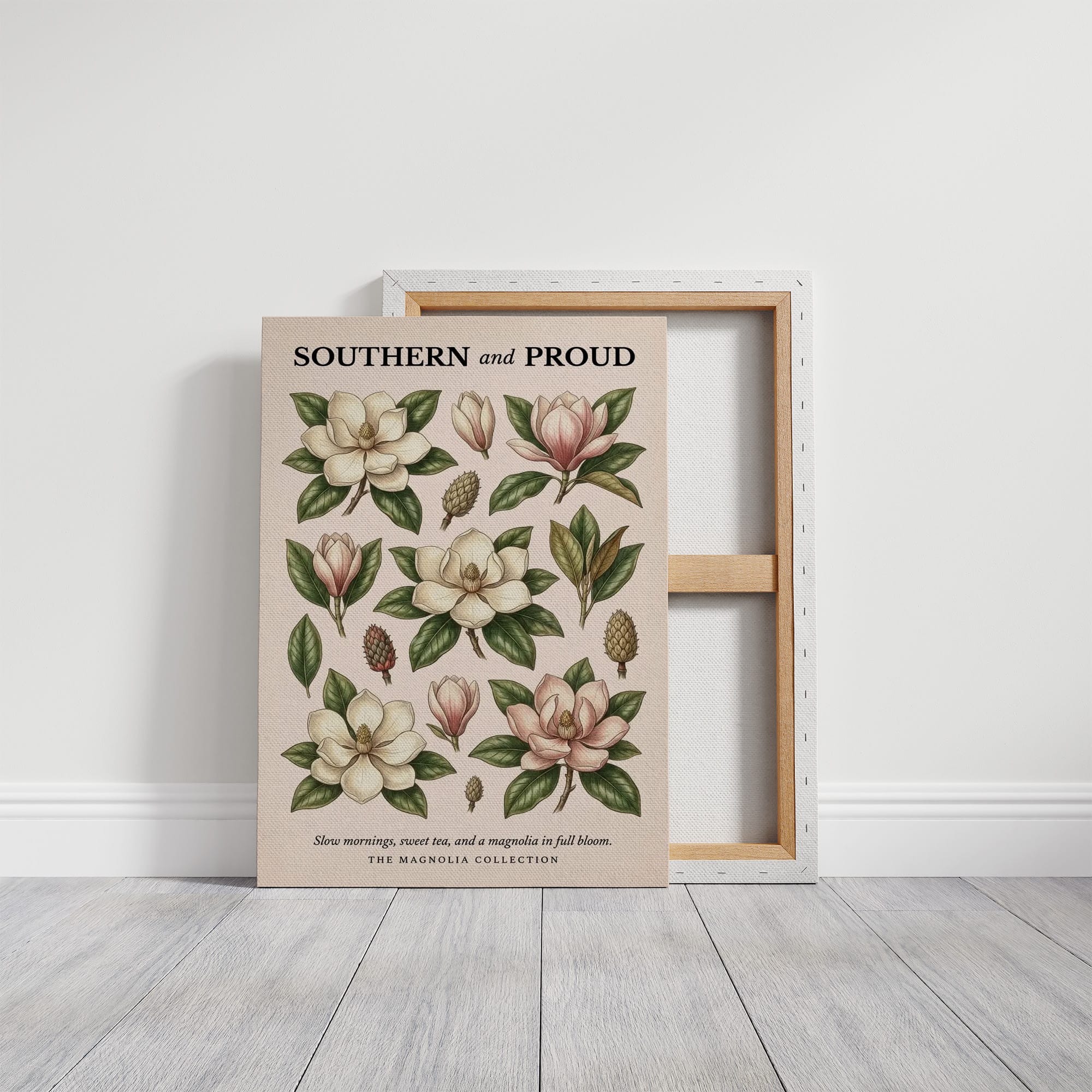 Southern and Proud: Vintage Magnolia Chart
