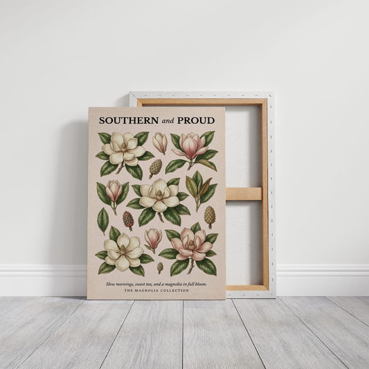 Southern and Proud: Vintage Magnolia Chart