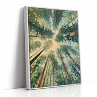Forest Ceiling, Golden Light