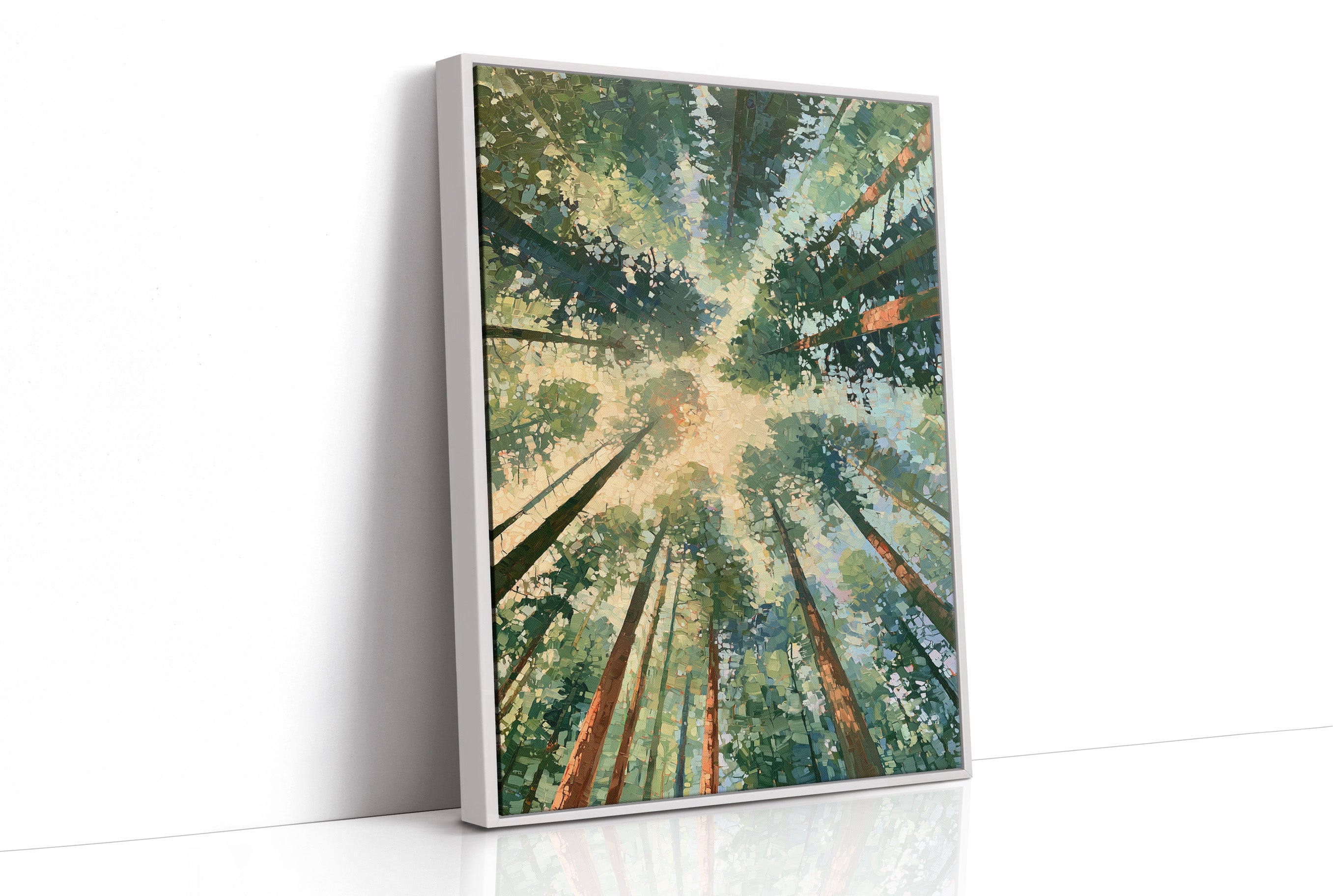 Forest Ceiling, Golden Light