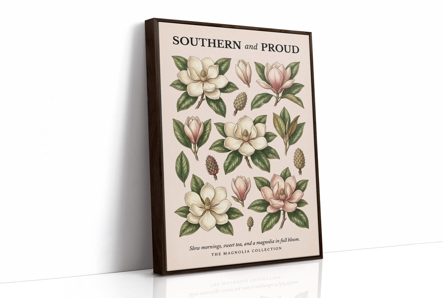 Southern and Proud: Vintage Magnolia Chart