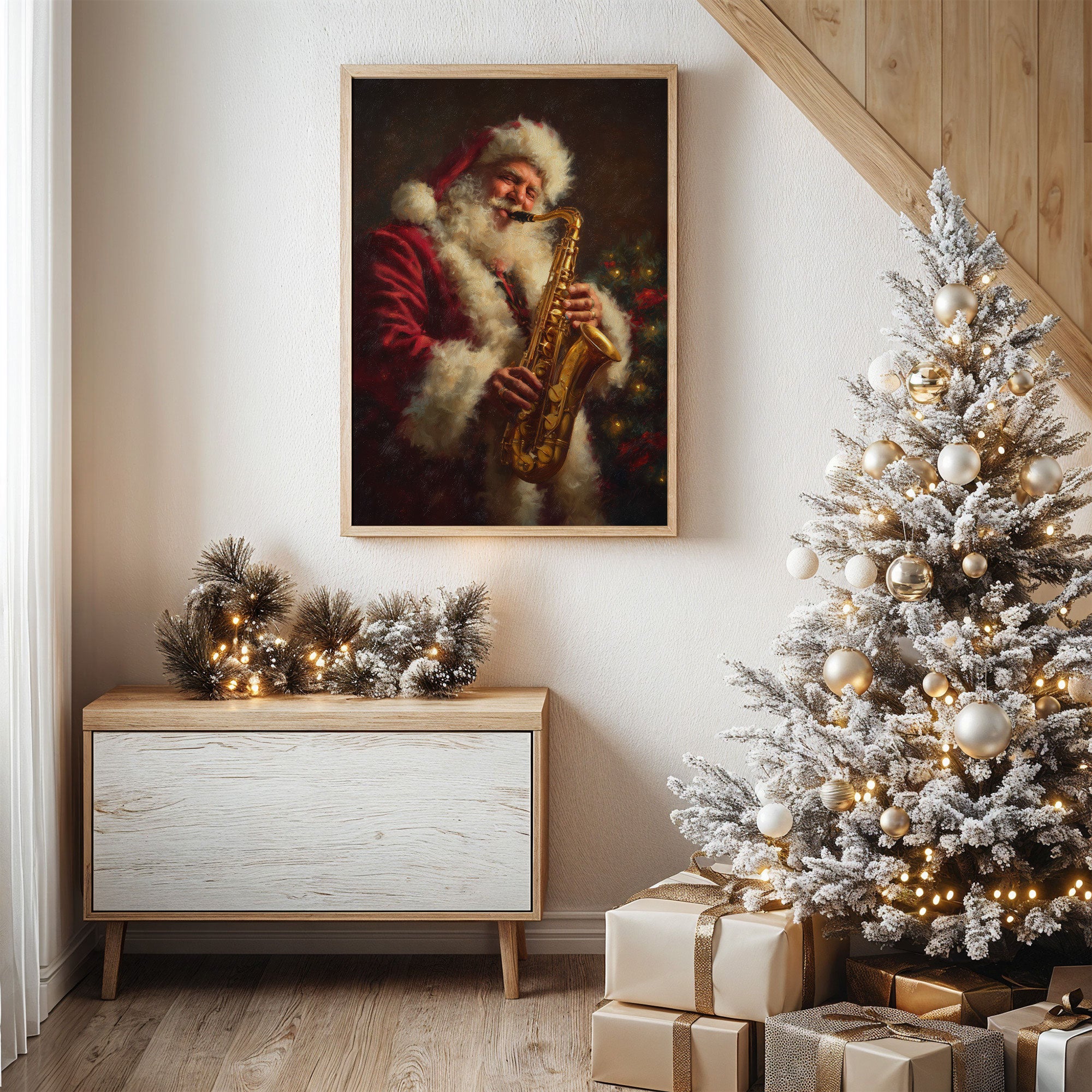 Saxophone Sings Christmas Stories Sweet