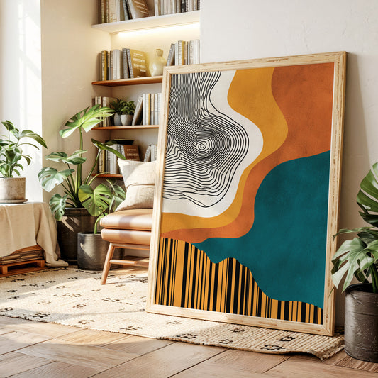 Contours of Colorful Journeys