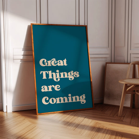 Teal Waters Hold Tomorrow's Hope