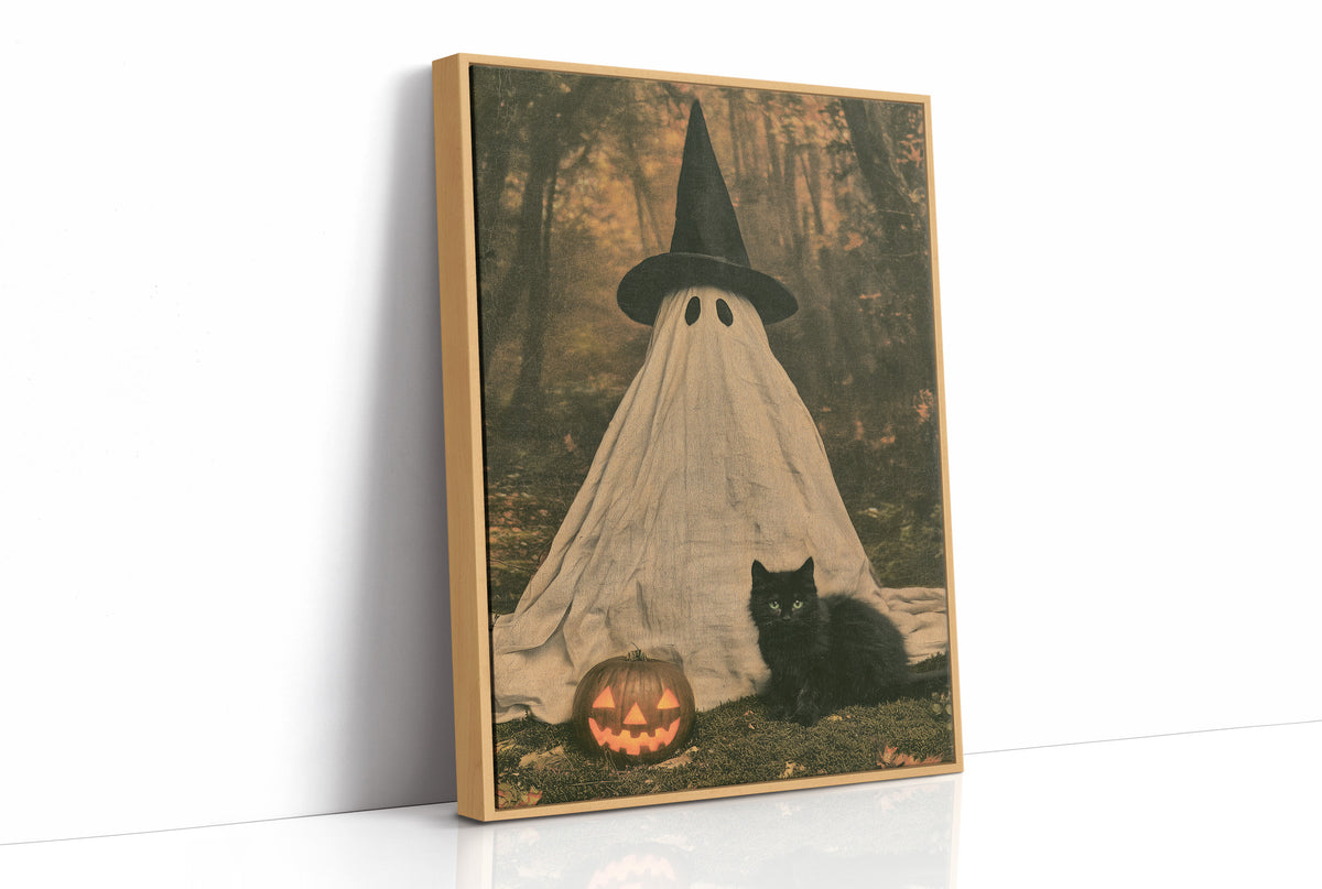 Ghost in a Witch Hat, Cat Included