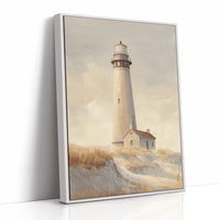 Coastal Beacon Awaits Evening Tide