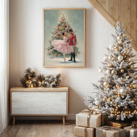 December's Dance Beneath Falling Snow