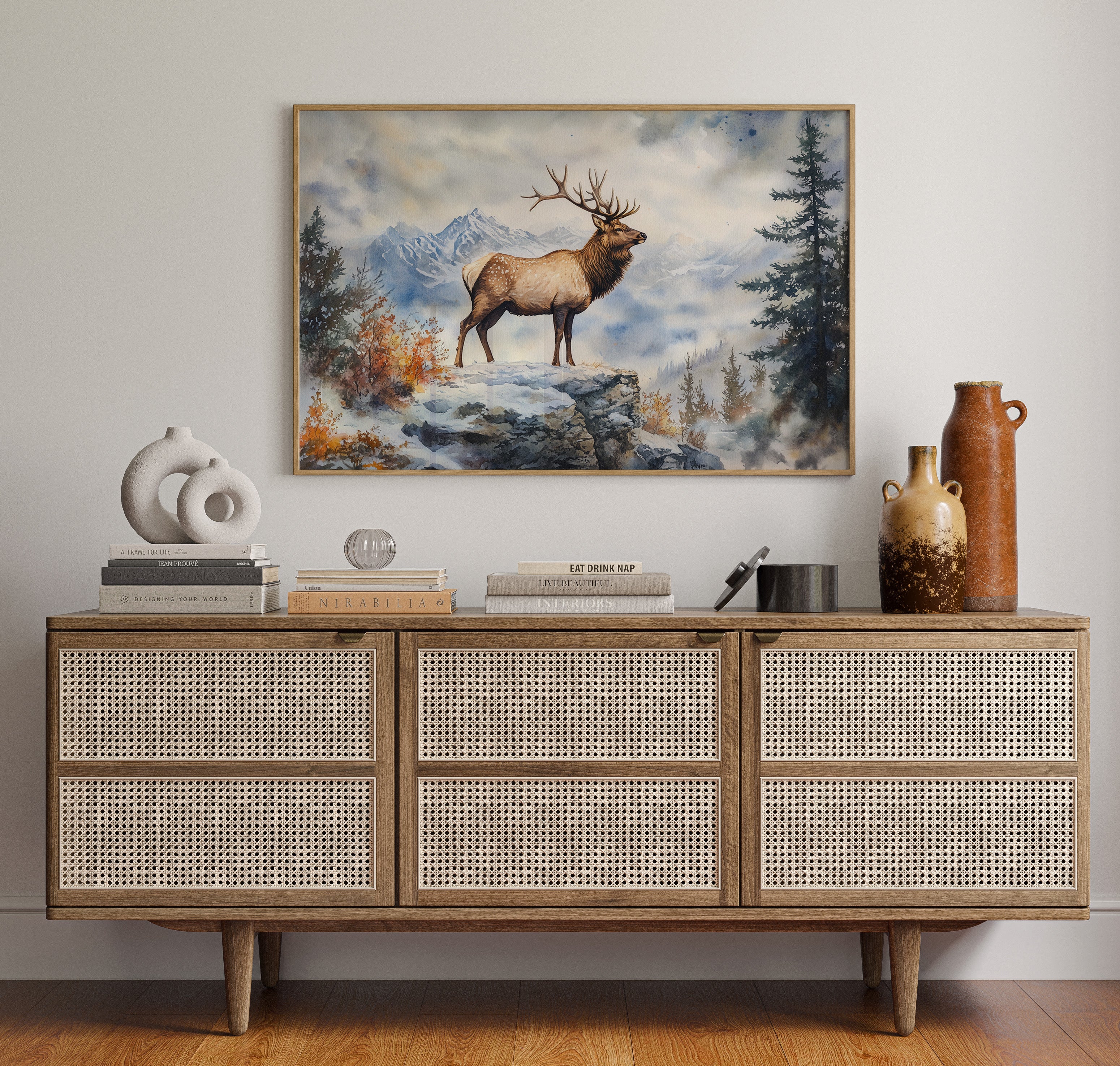 Winter Majesty Claims Mountain Peak