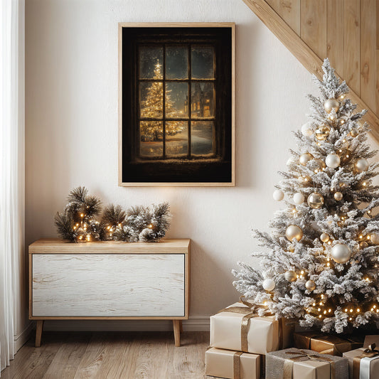 Winter's Light Through Frosted Panes