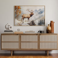 Autumn Snow Crowns Mountain King