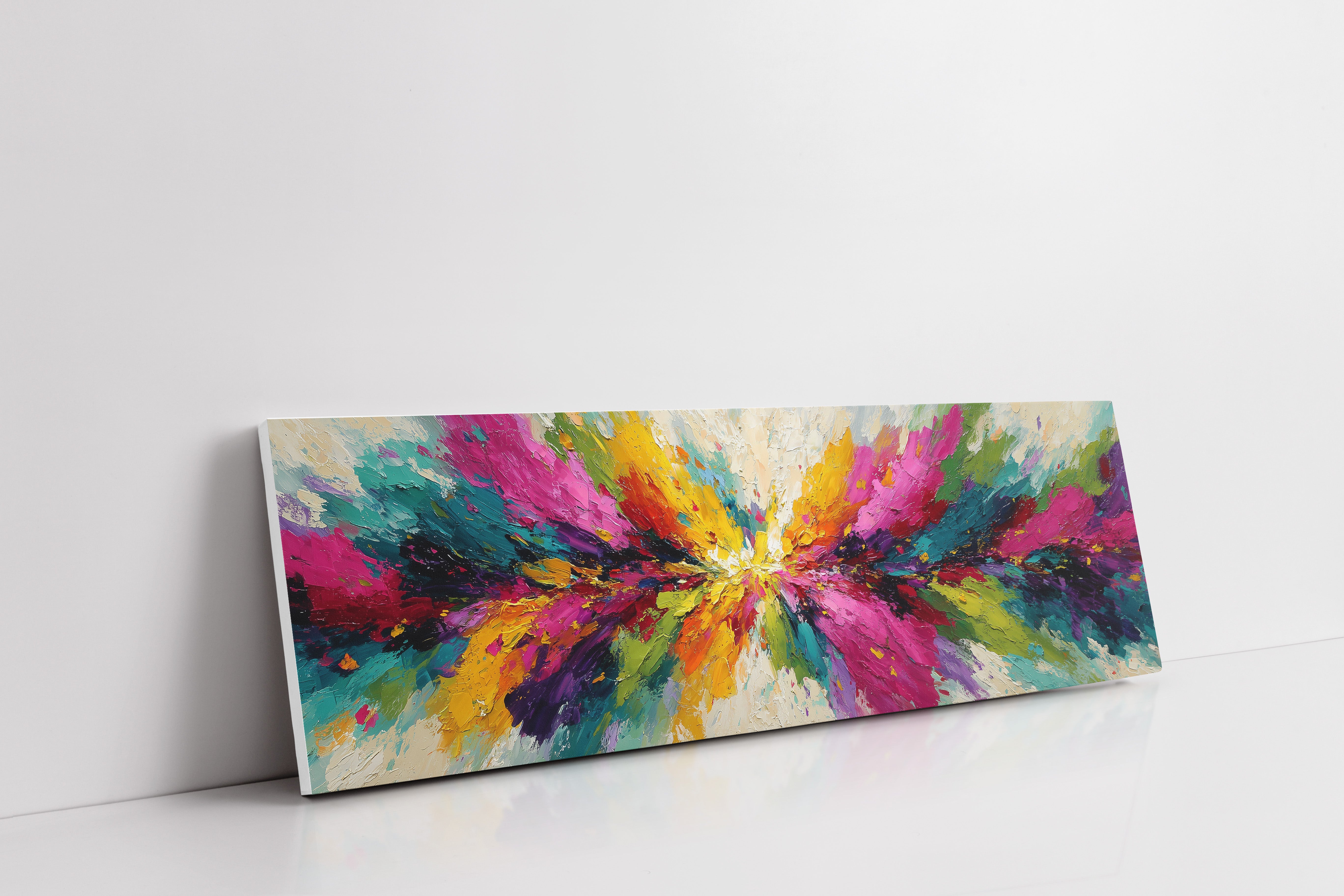 Explosion Of Color And Motion