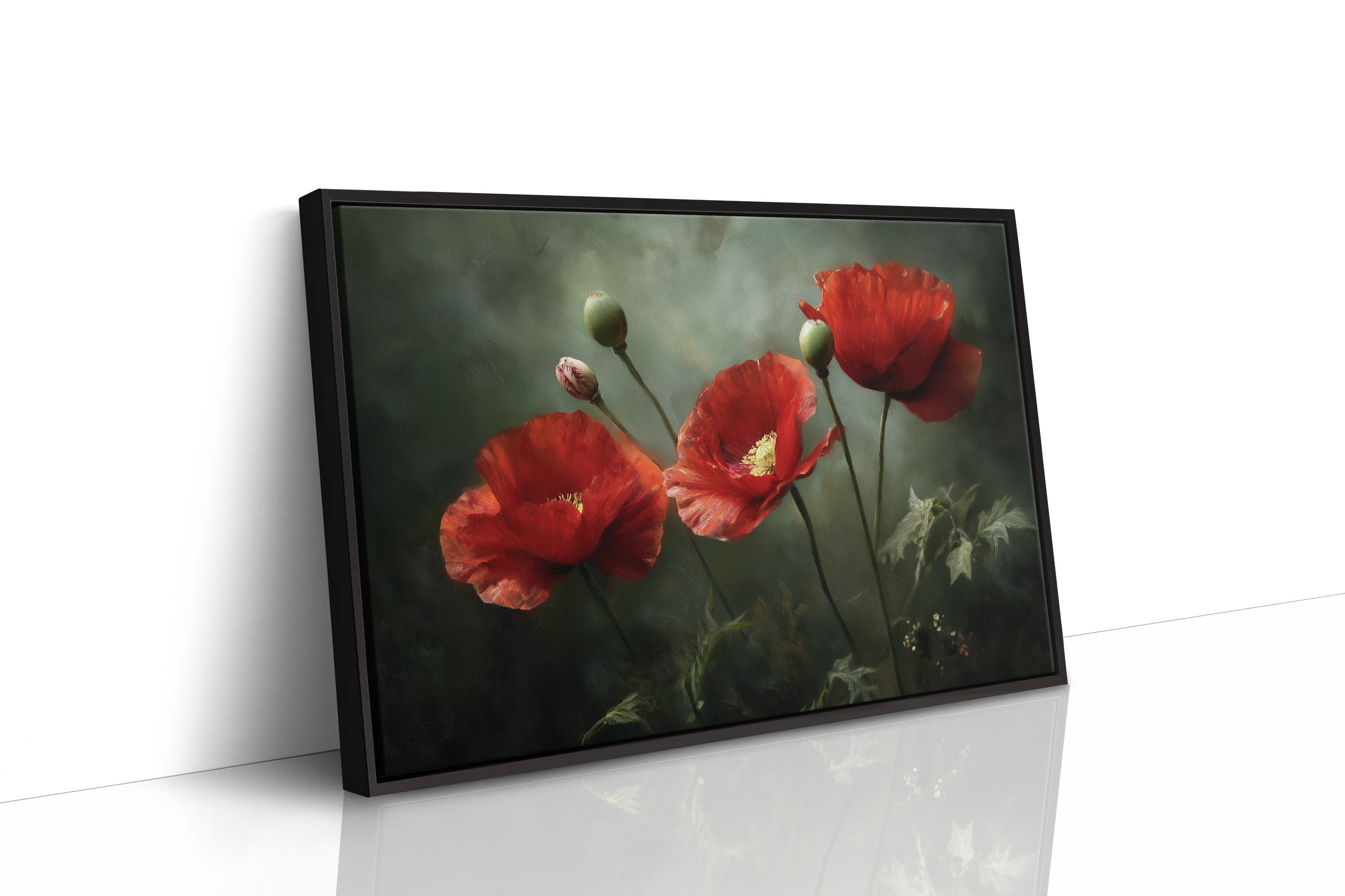 Scarlet Blooms Among Literary Worlds