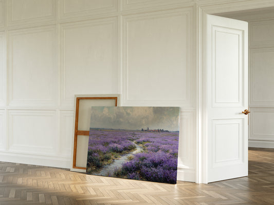 Lavender Paths Lead To Windmills